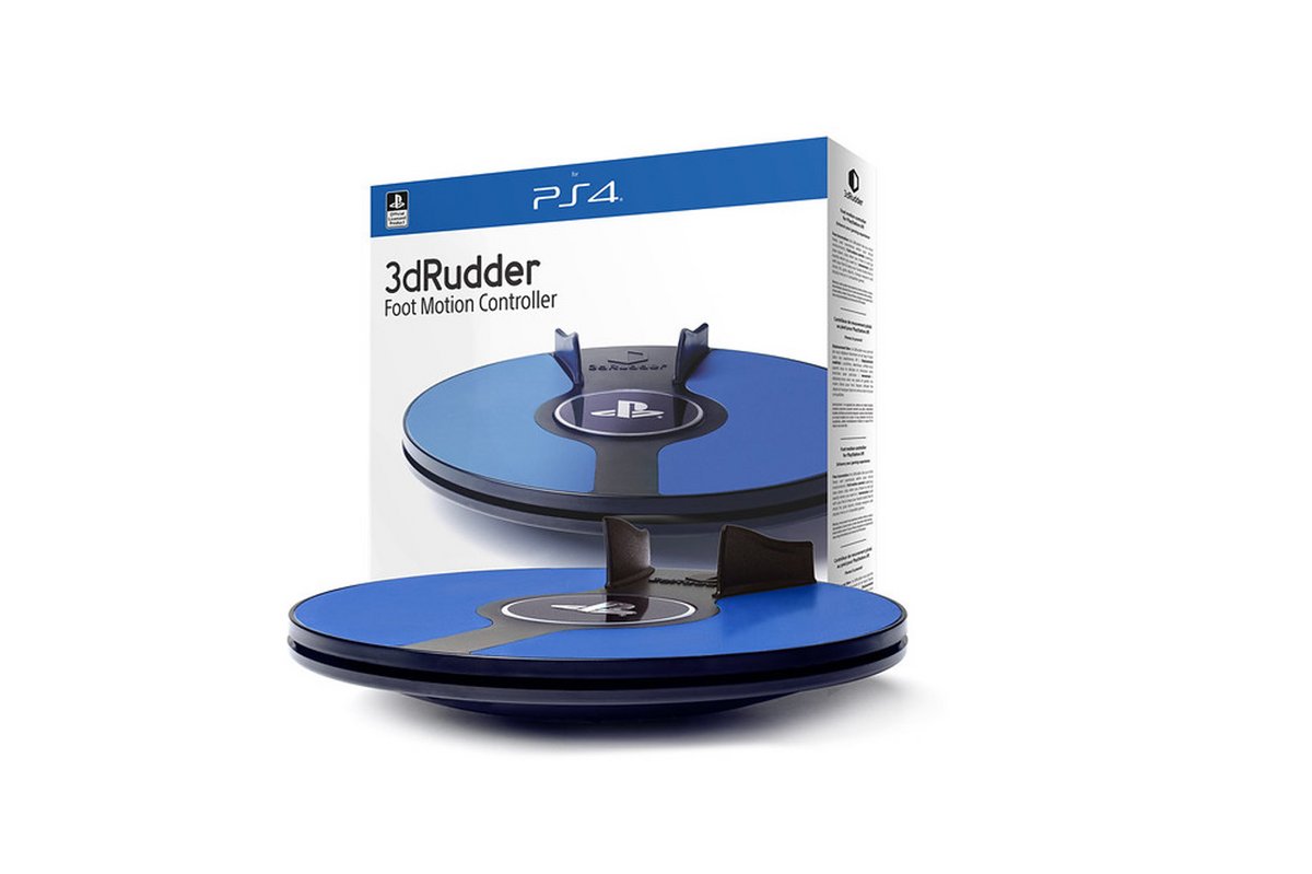 3dRudder : un accessoire PlayStation VR pour jouer avec les pieds