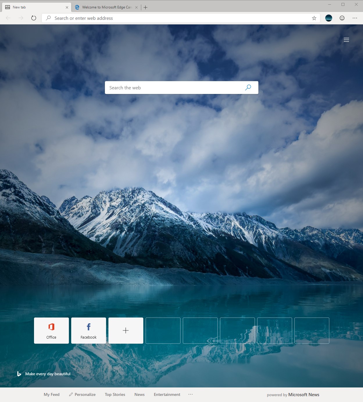 Edge Chromium, la version de développement continue son évolution
