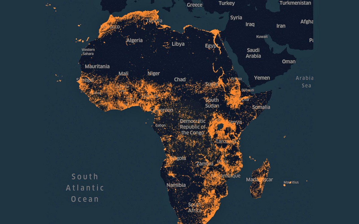 Carte Afrique IA Facebook