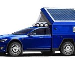 Un camping-car Tesla Model S ? C'est possible... mais plutôt moche