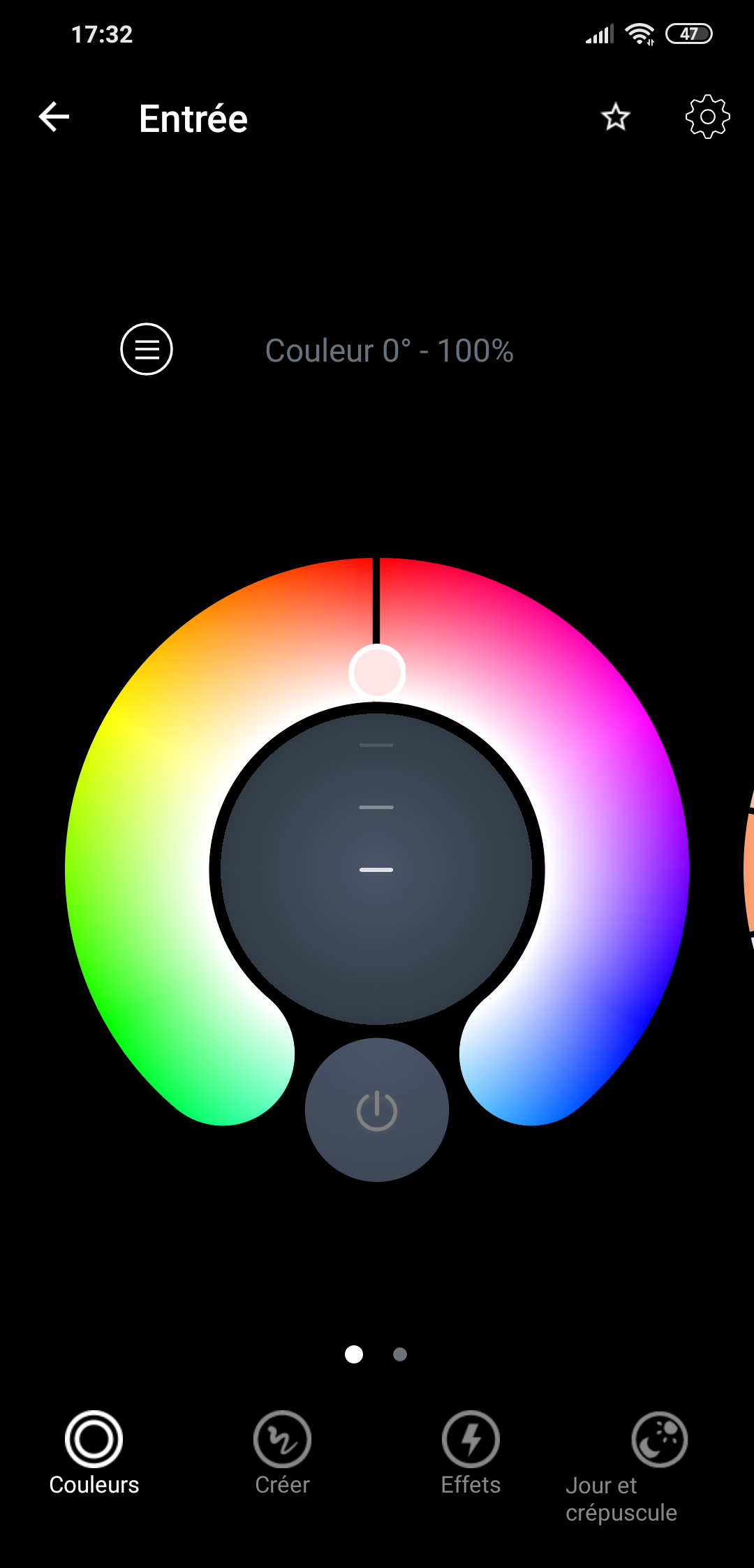 LIFX - Nuancier couleur