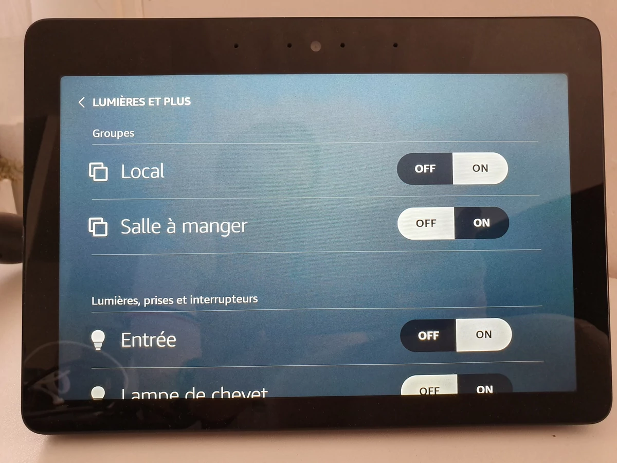 LIFX - Contrôle Echo Show V2