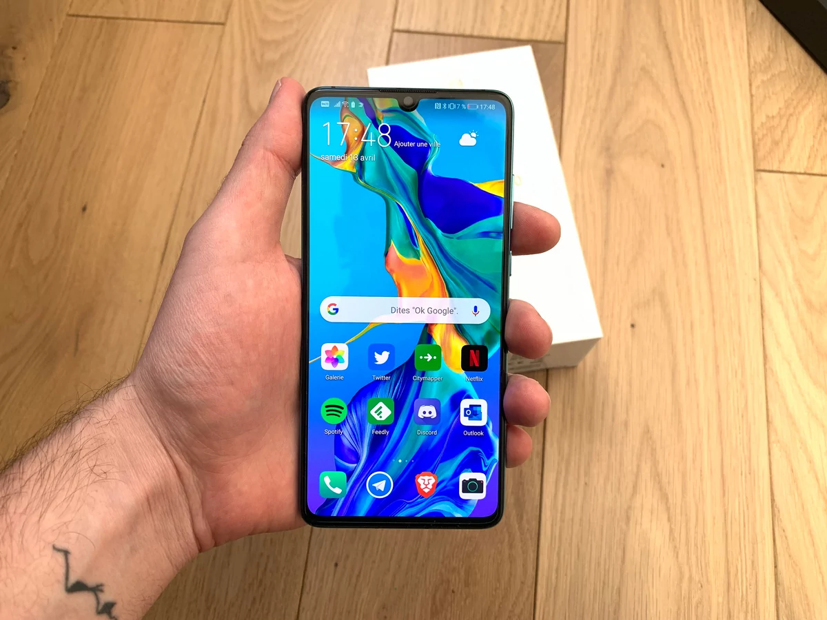 Huawei P30 test