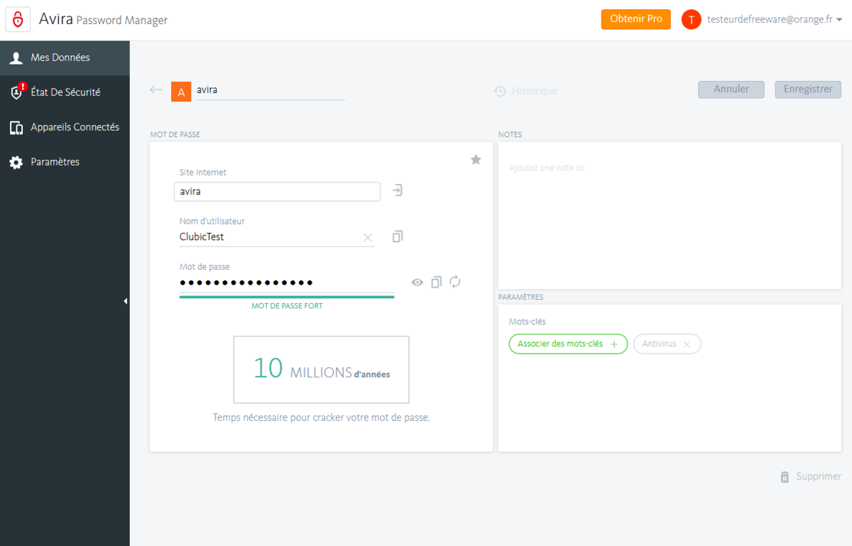 Avira Password Manager