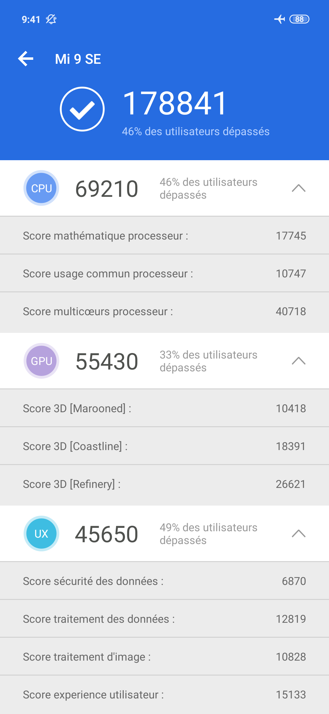 Xiaomi Mi 9 SE test