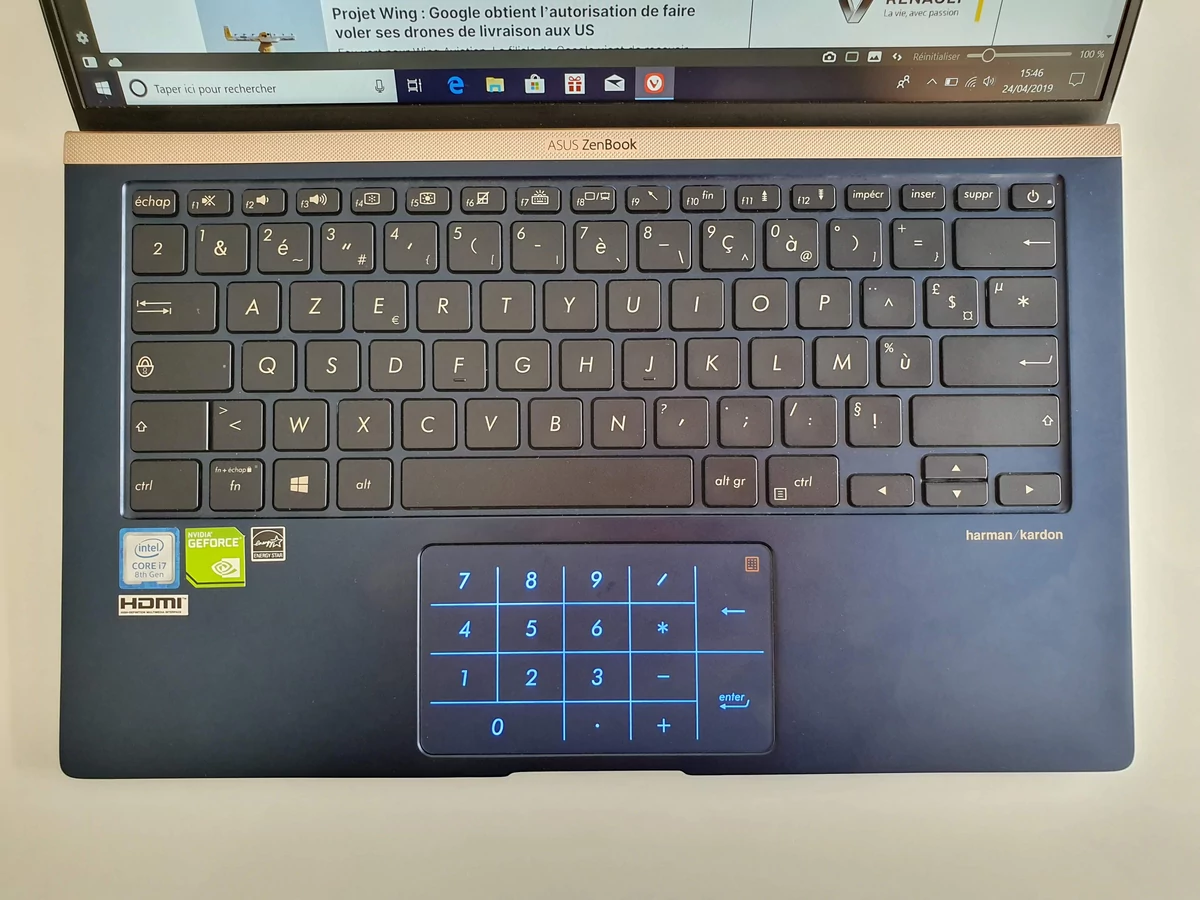 ZenBook 14 - Clavier