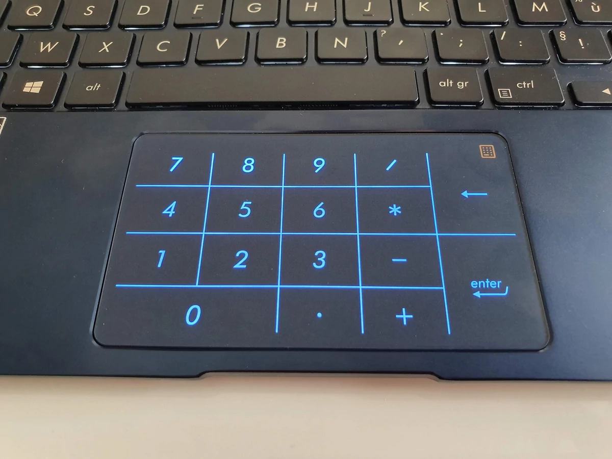 ZenBook 14 - NumberPad