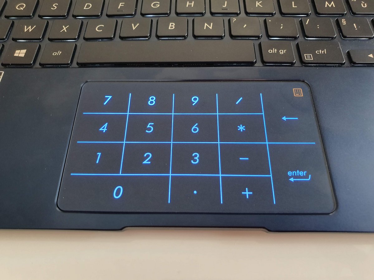 ZenBook 14 - NumberPad