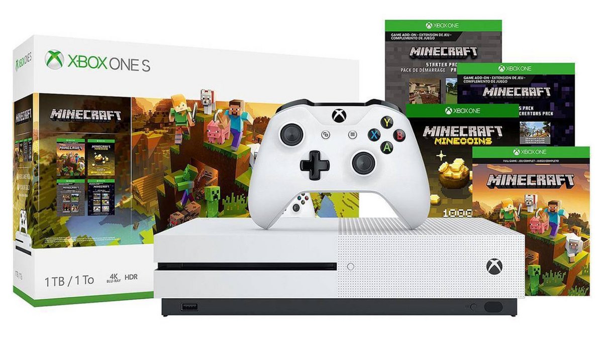Xbox One S 1 To Minecraft