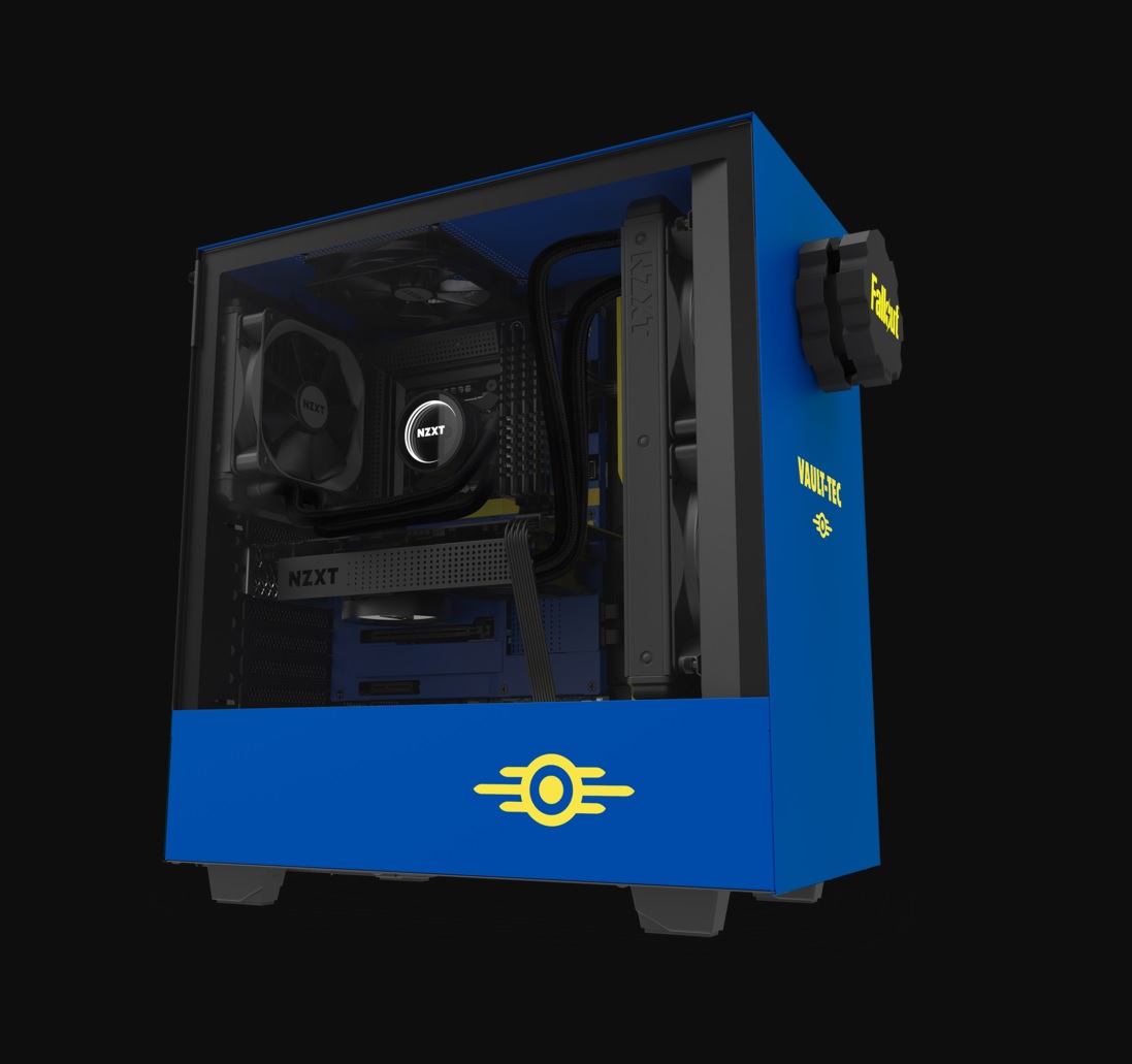 NZXT collabore avec Bethesda et sort un nouveau boîtier PC inspiré de  Fallout