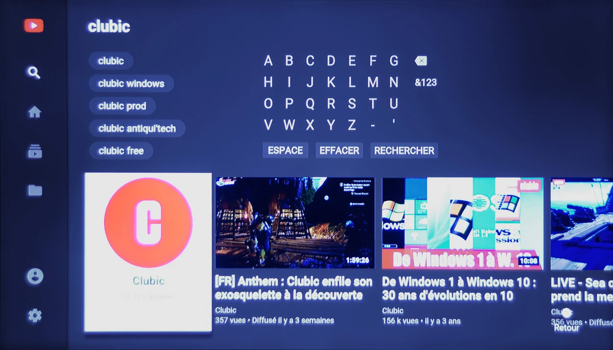 Freebox Delta Player YouTube