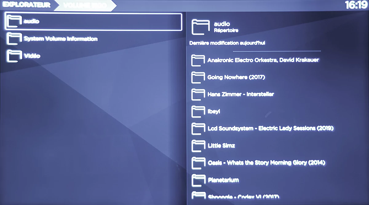 Freebox Delta Player fichiers
