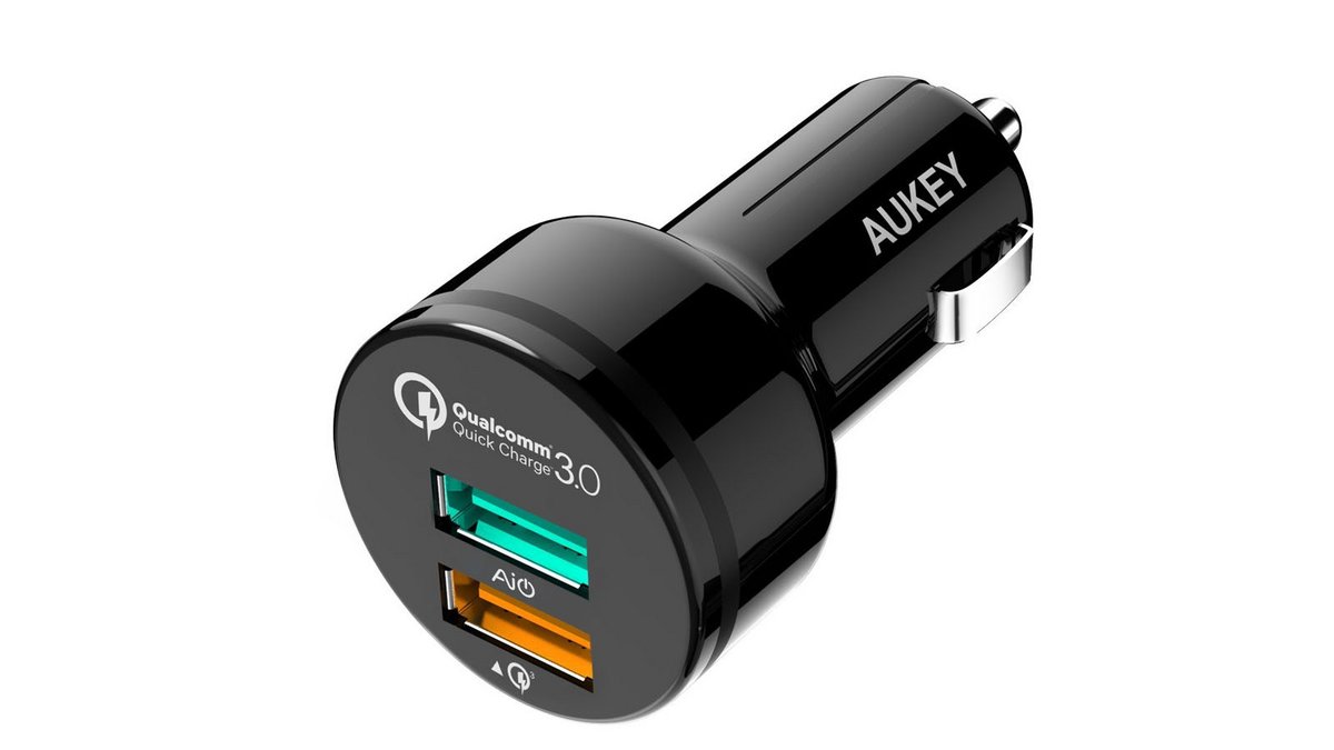 Aukey chargeur allume cigare charge rapide