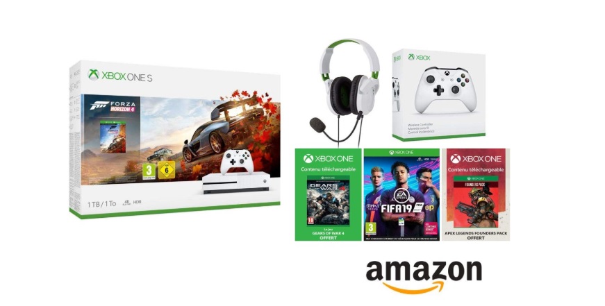 Pack Xbox One S Amazon