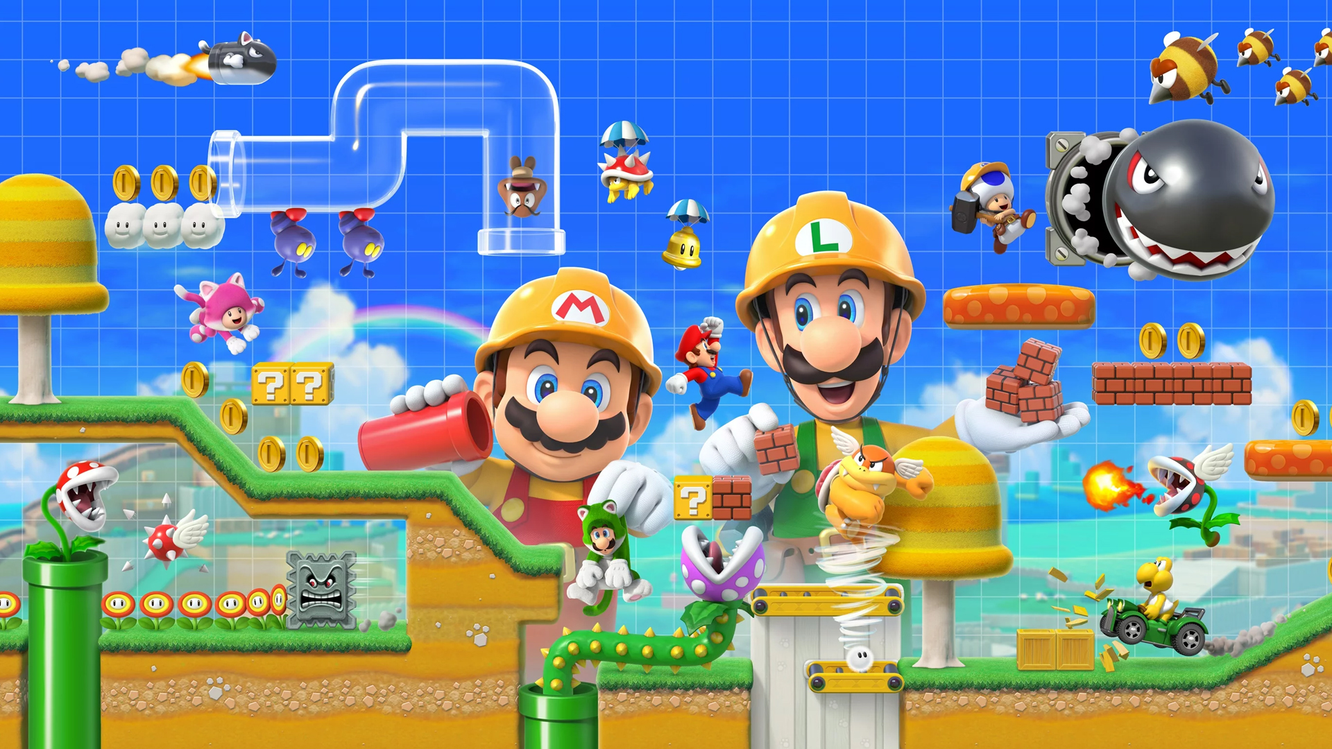 Super Mario Maker 2 : créez vos propres world maps dès le 22 avril !