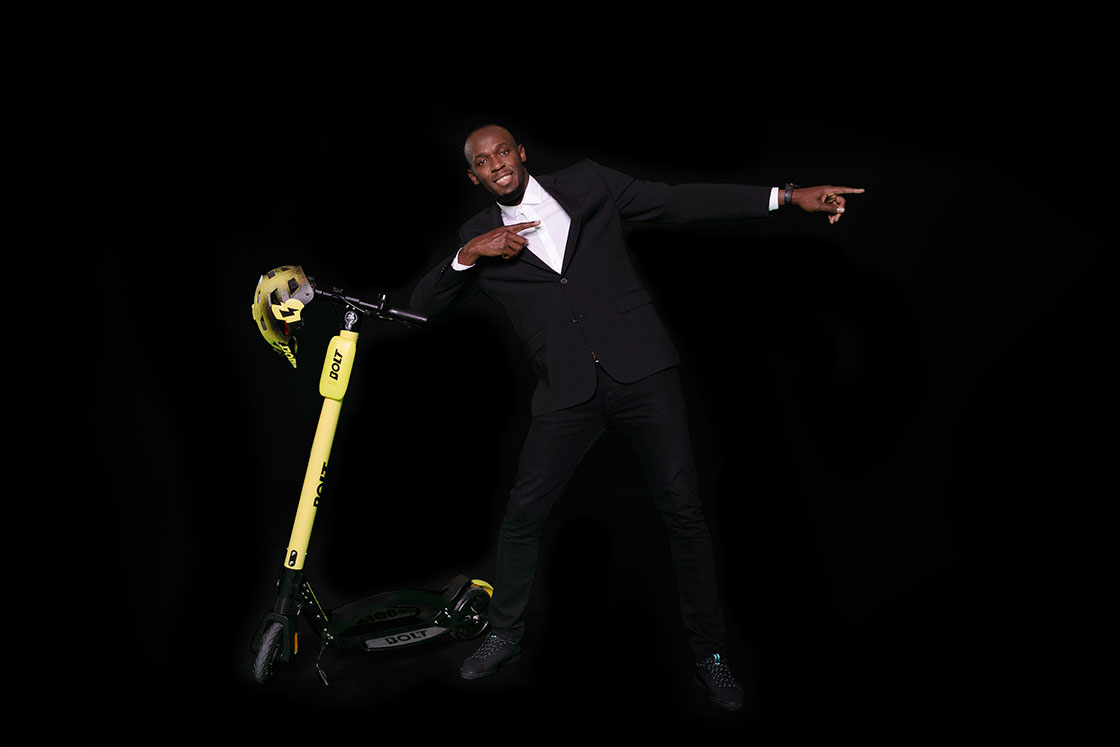 Usain Bolt Mobility trottinettes électriques