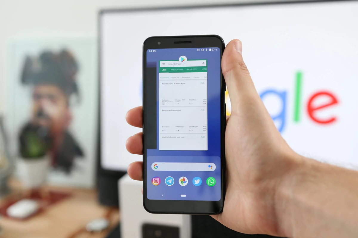 Google Pixel 3a test