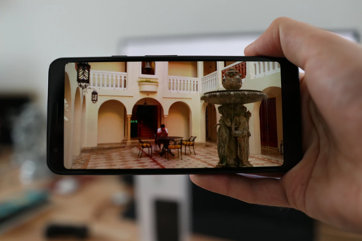 Google Pixel 3a test