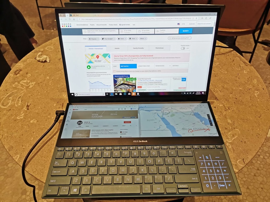 Laptop or et cuir, PC double écran, ScreenPad 2.0 : au Computex, Asus  propose le meilleur et le pire - Numerama