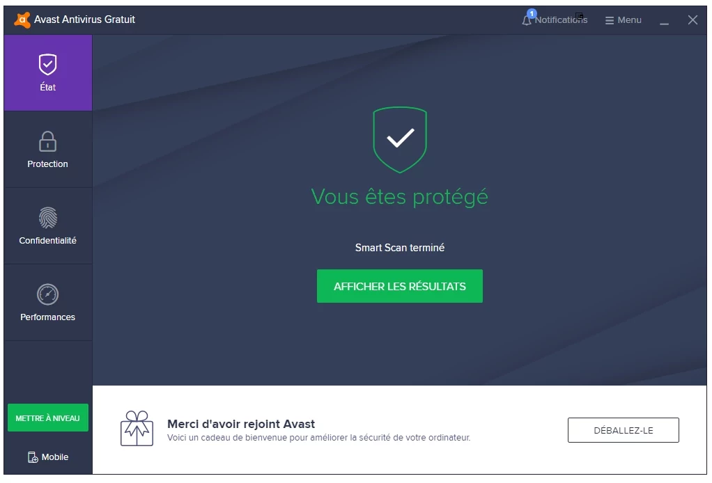 Test antivirus gratuit 2020