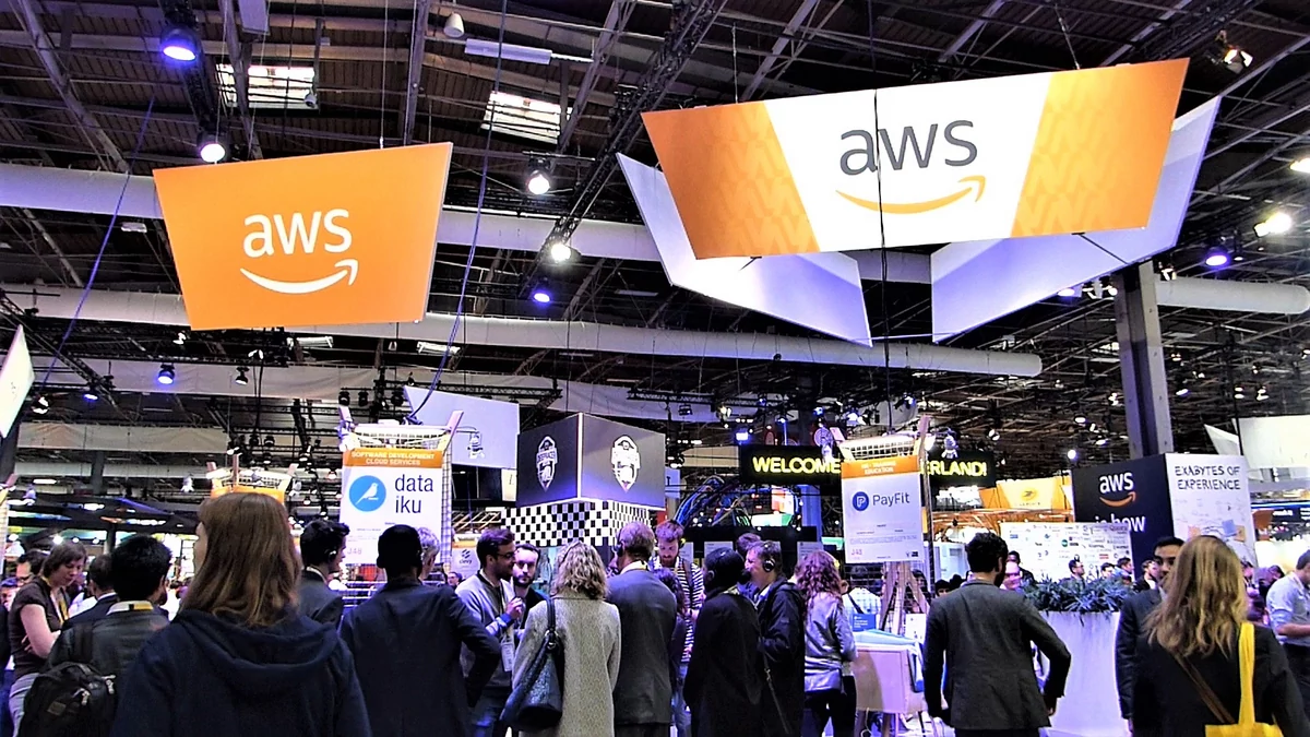 Stand AWS VivaTech 2019 © Alexandre Boero pour Clubic.com