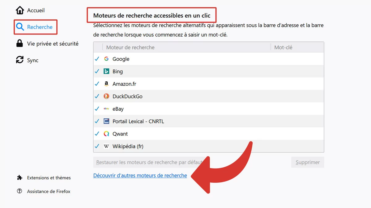 Comment Changer Le Moteur De Recherche Sur Firefox