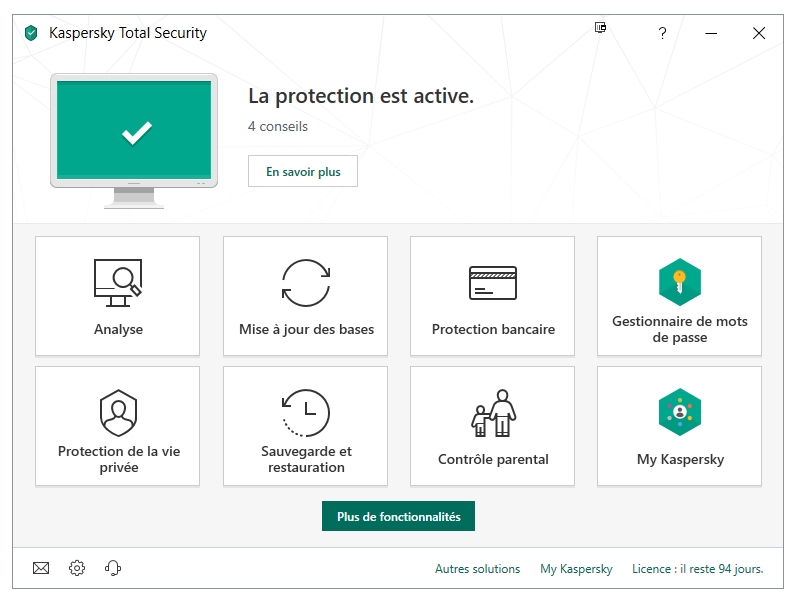 Télécharger Kaspersky Total Security pour Windows téléchargement gratuit