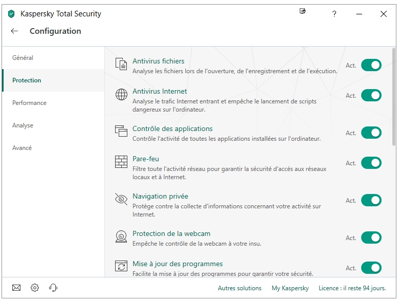 Télécharger Kaspersky Total Security pour Windows téléchargement gratuit