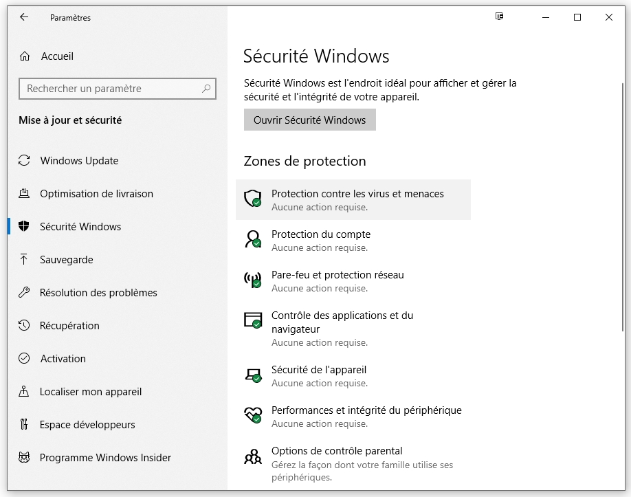 Telecharger Windows Defender Gratuit