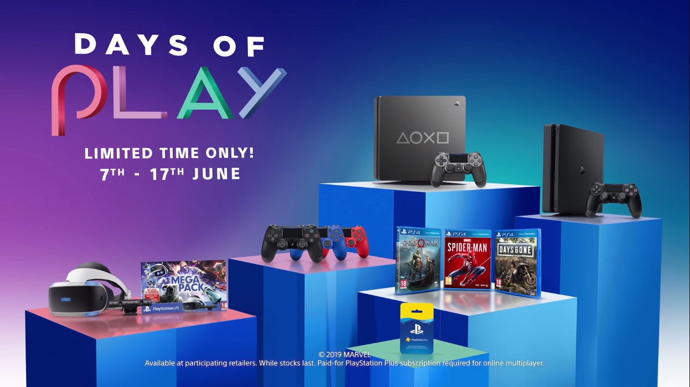 Sony détaille ses Days of Play avec une PS4 exclusive et une vague de