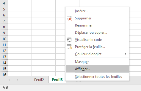 Excel-tabell 15