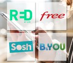 🔥 Free, RED by SFR, B&You, Sosh : toutes les promos sur les forfaits 4G sans engagement 