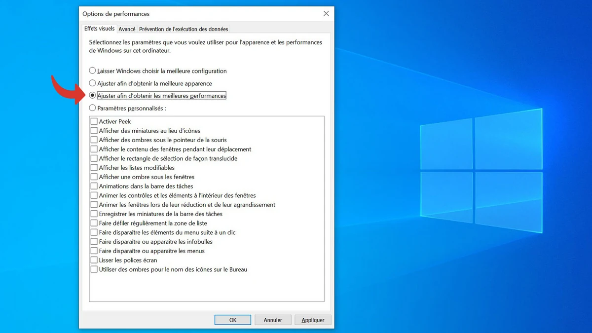 Windows rapide