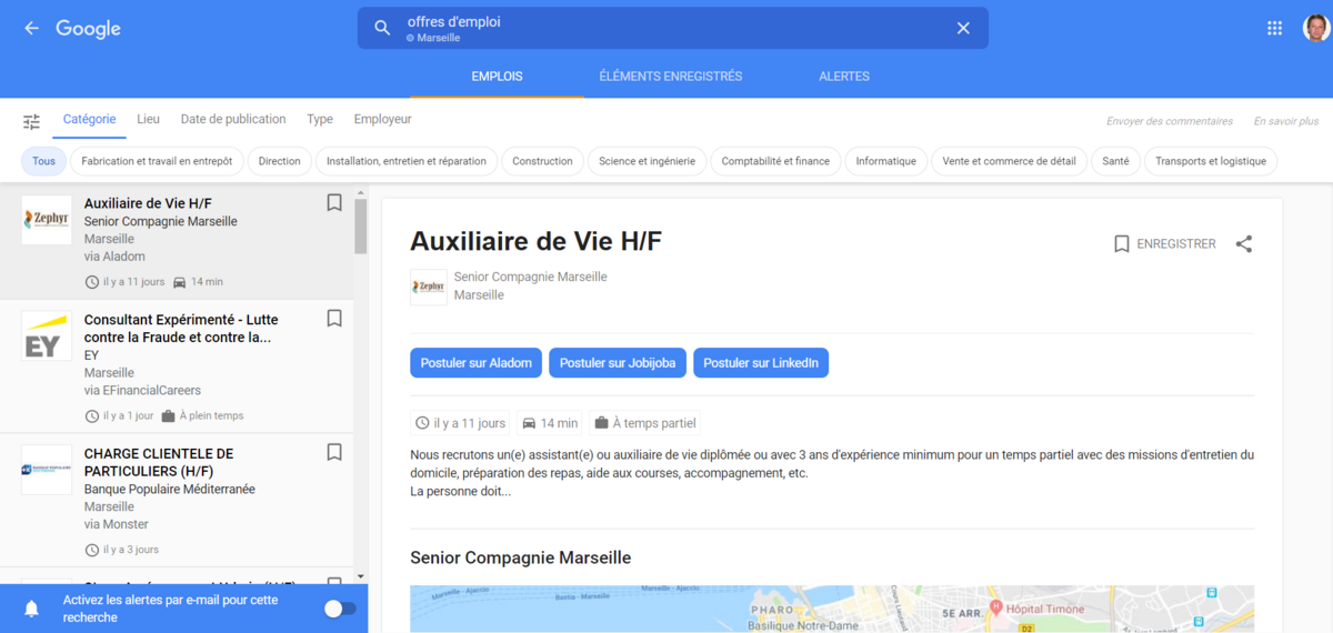 Google emploi Google emploi