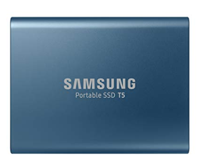 SSD Samsung T5 bleu