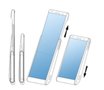 Samsung : fuite d'un brevet montrant un prototype de smartphone étirable