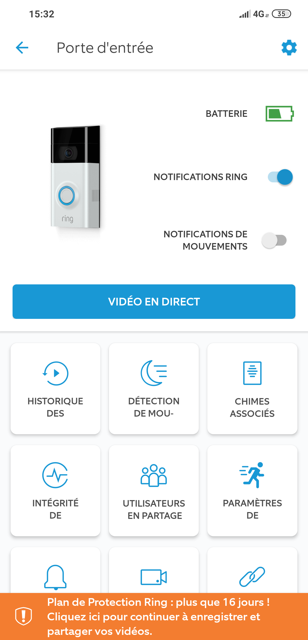 Testé: Ring 2e génération, une sonnette qui raisonne