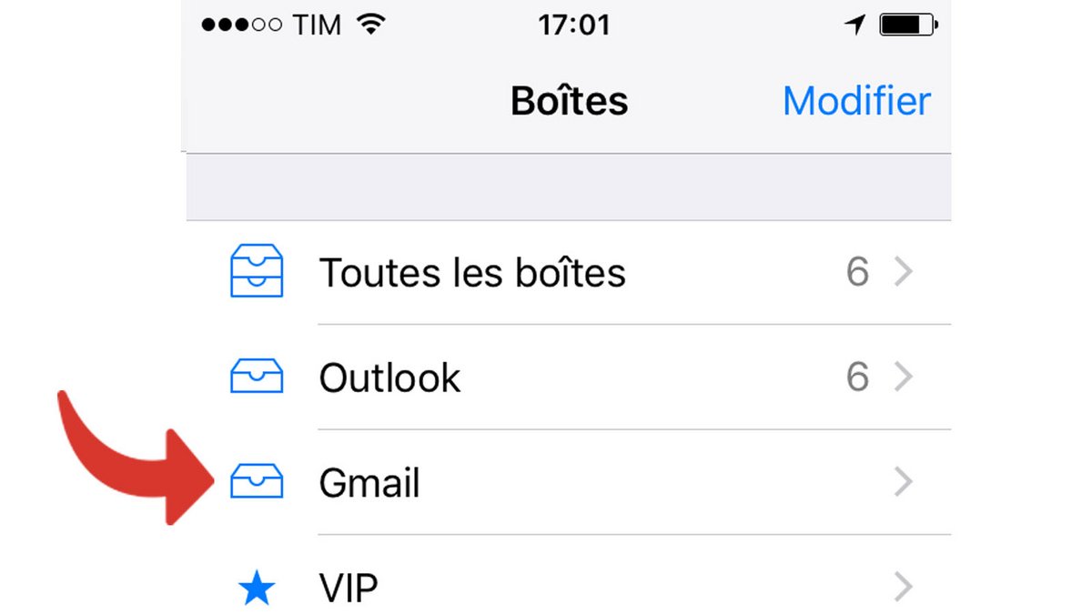 tutoriel Gmail iOS