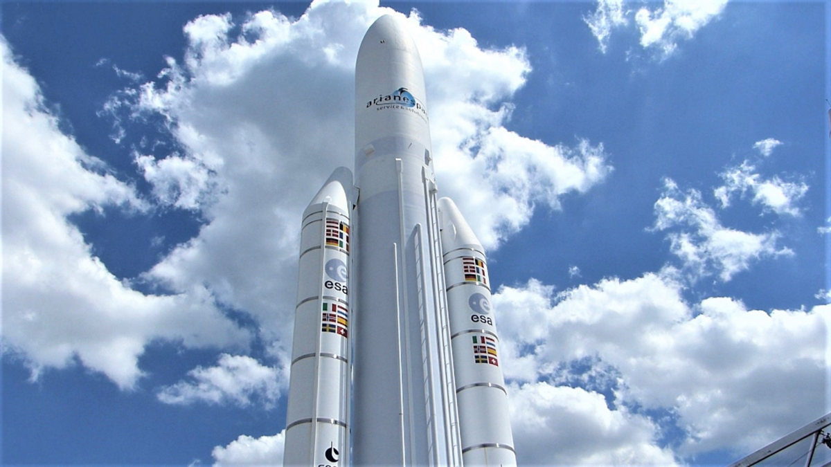 Haut Ariane 5, au Bourget
