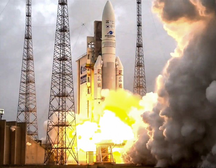 Ariane 5 - lancement du 4 décembre 2018