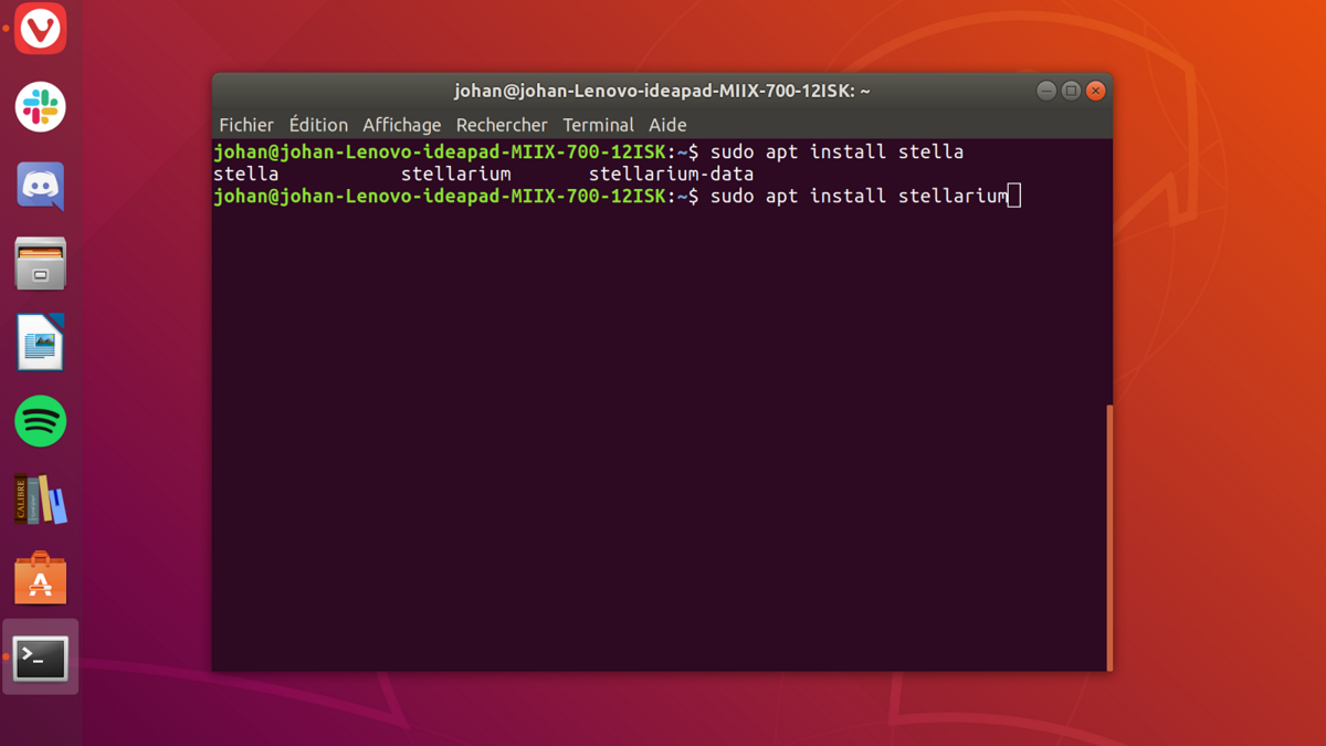 Ubuntu installation logiciel 2-2
