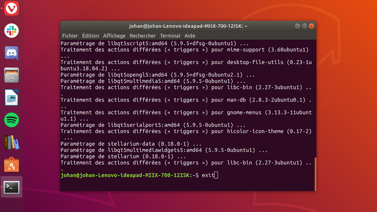 Ubuntu installation logiciel 2-6