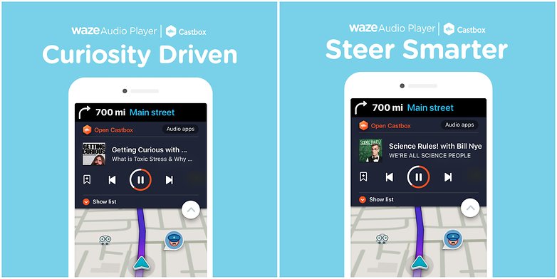 Castbox & Waze