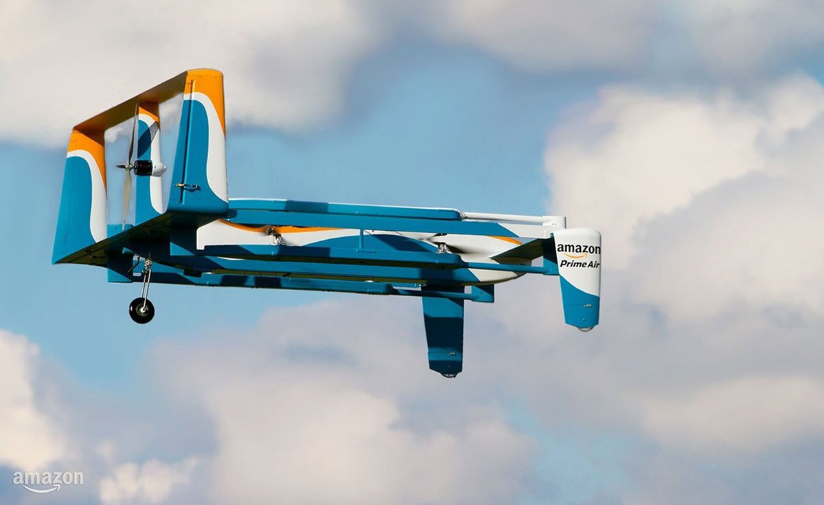 Un drone de la firme Amazon