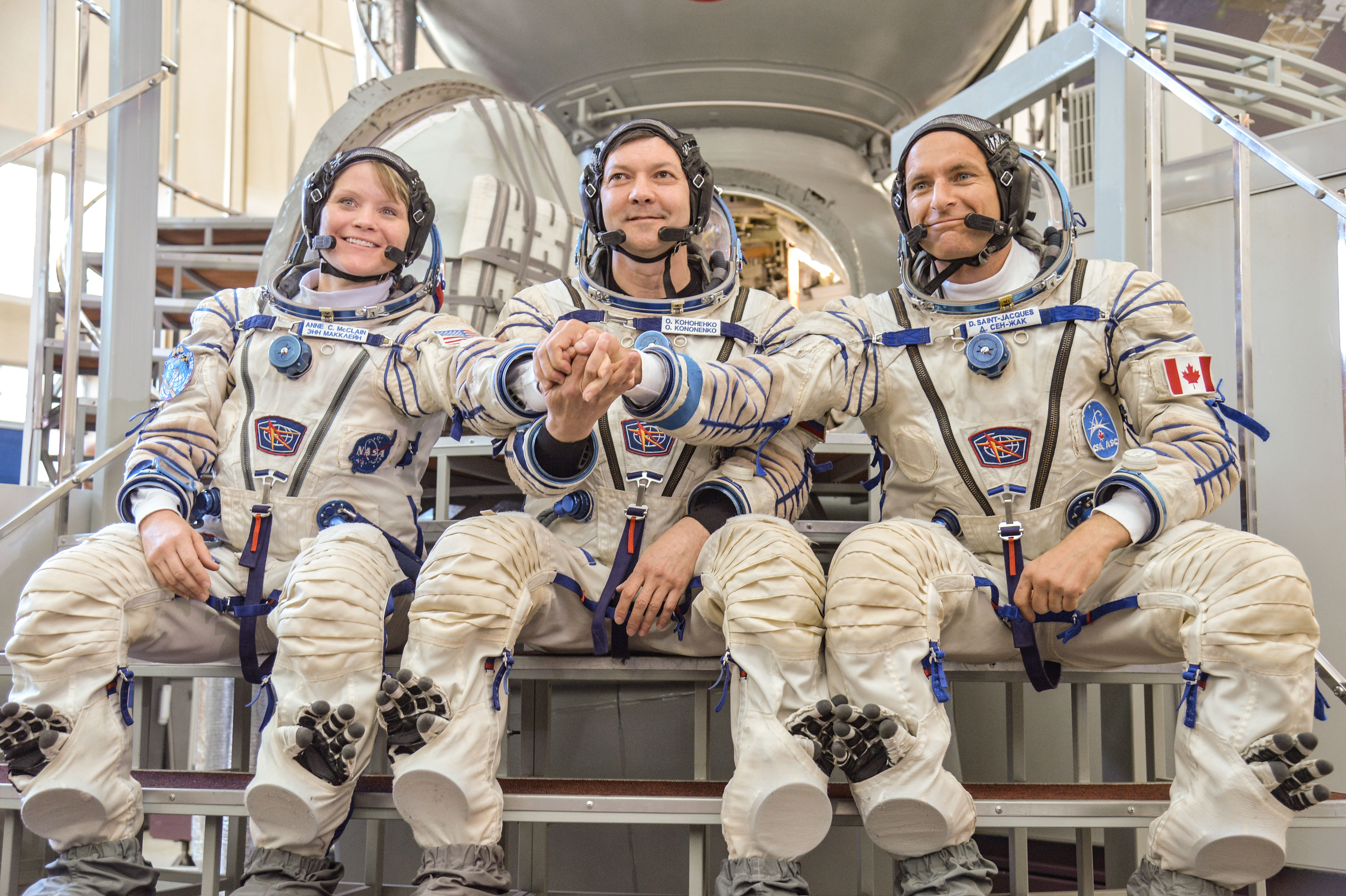 Trois astronautes sont revenus d’une mission dans la Station Spatiale