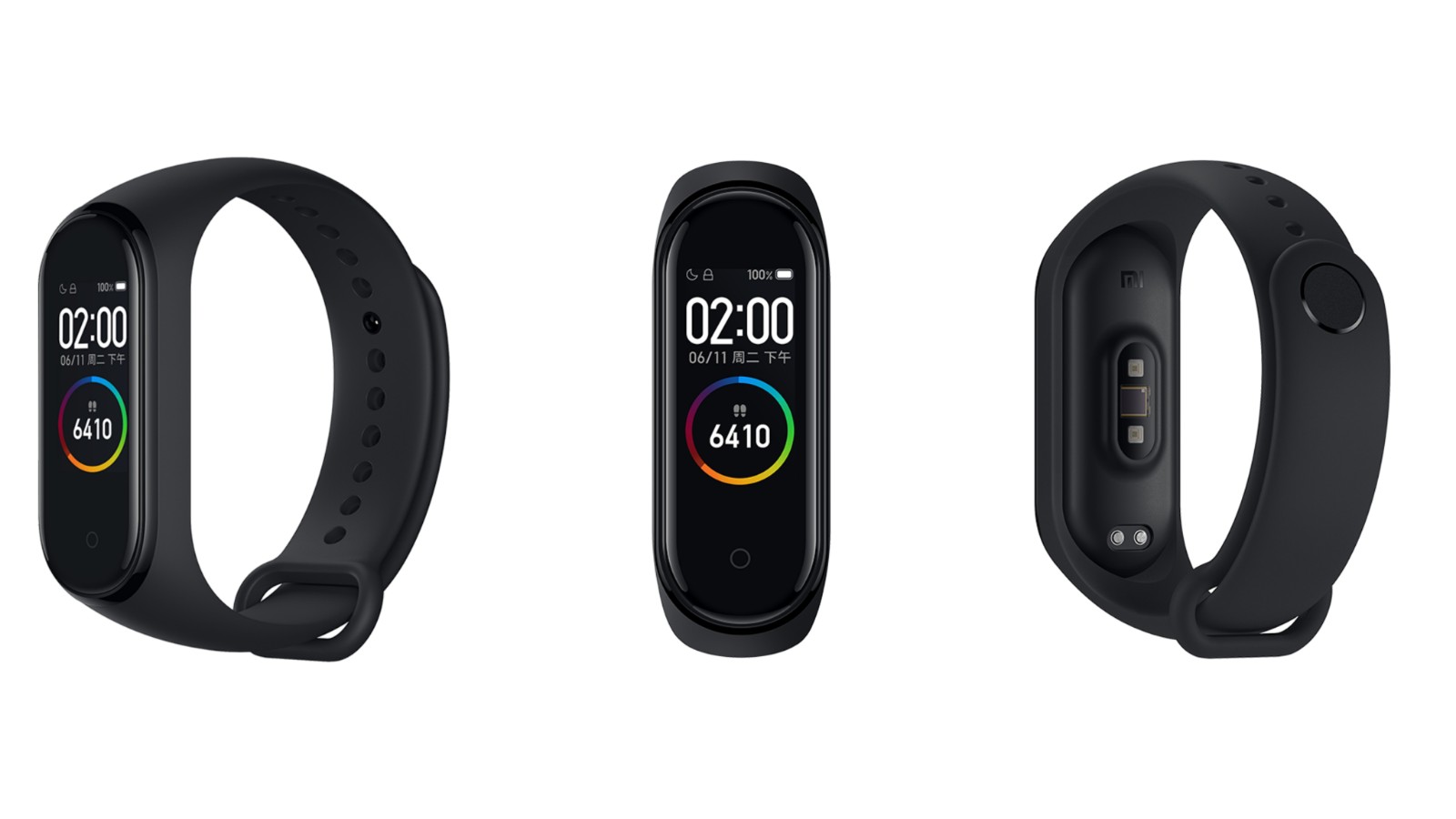 Bracelet Xiaomi MiBand 1 - Noir - Silicone - Compatible Apple Watch ? - Occasion