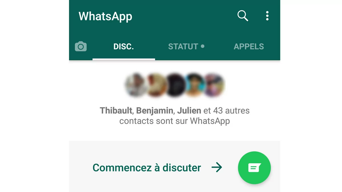 tutoriel whatsapp