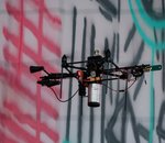 Un essaim de drones réalise un graff participatif