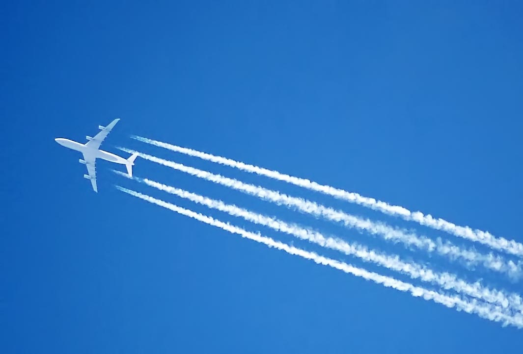 Les contrails, c'est bientôt fini ? Crédits Airbus