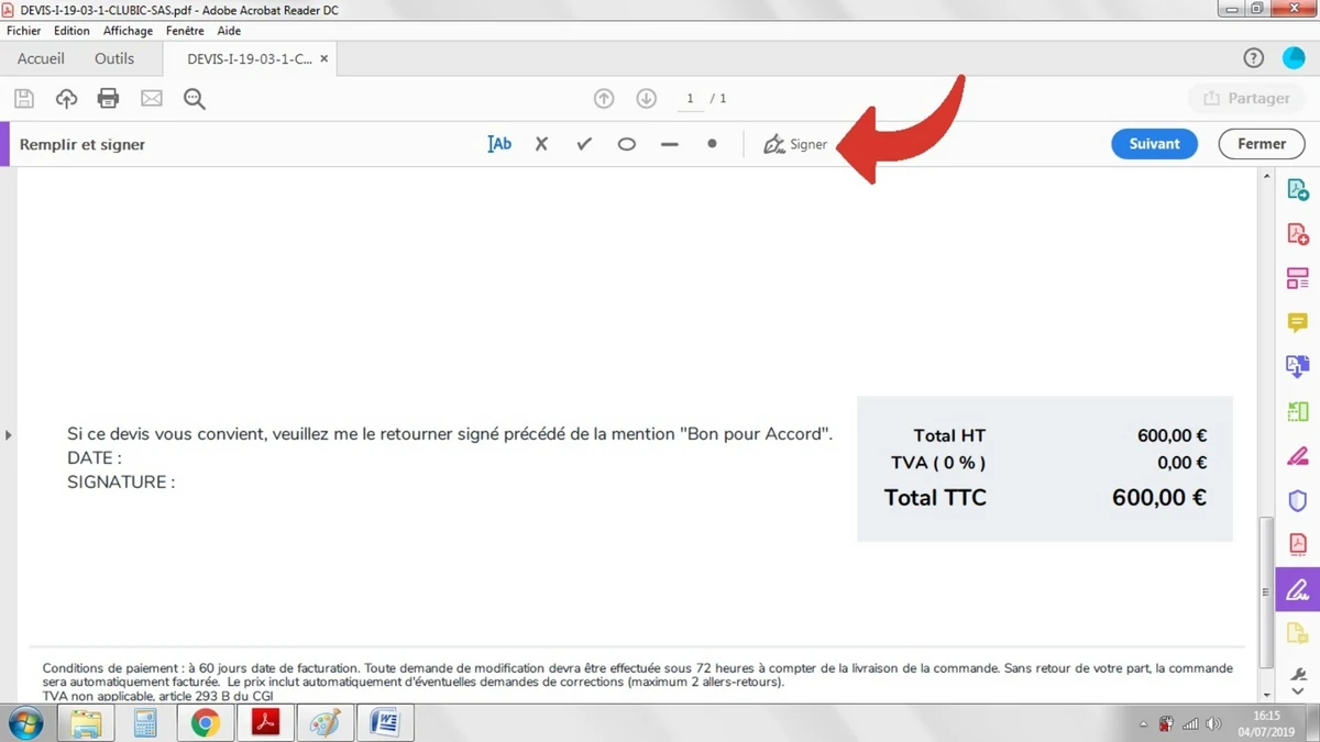 Comment Signer Un Document Pdf